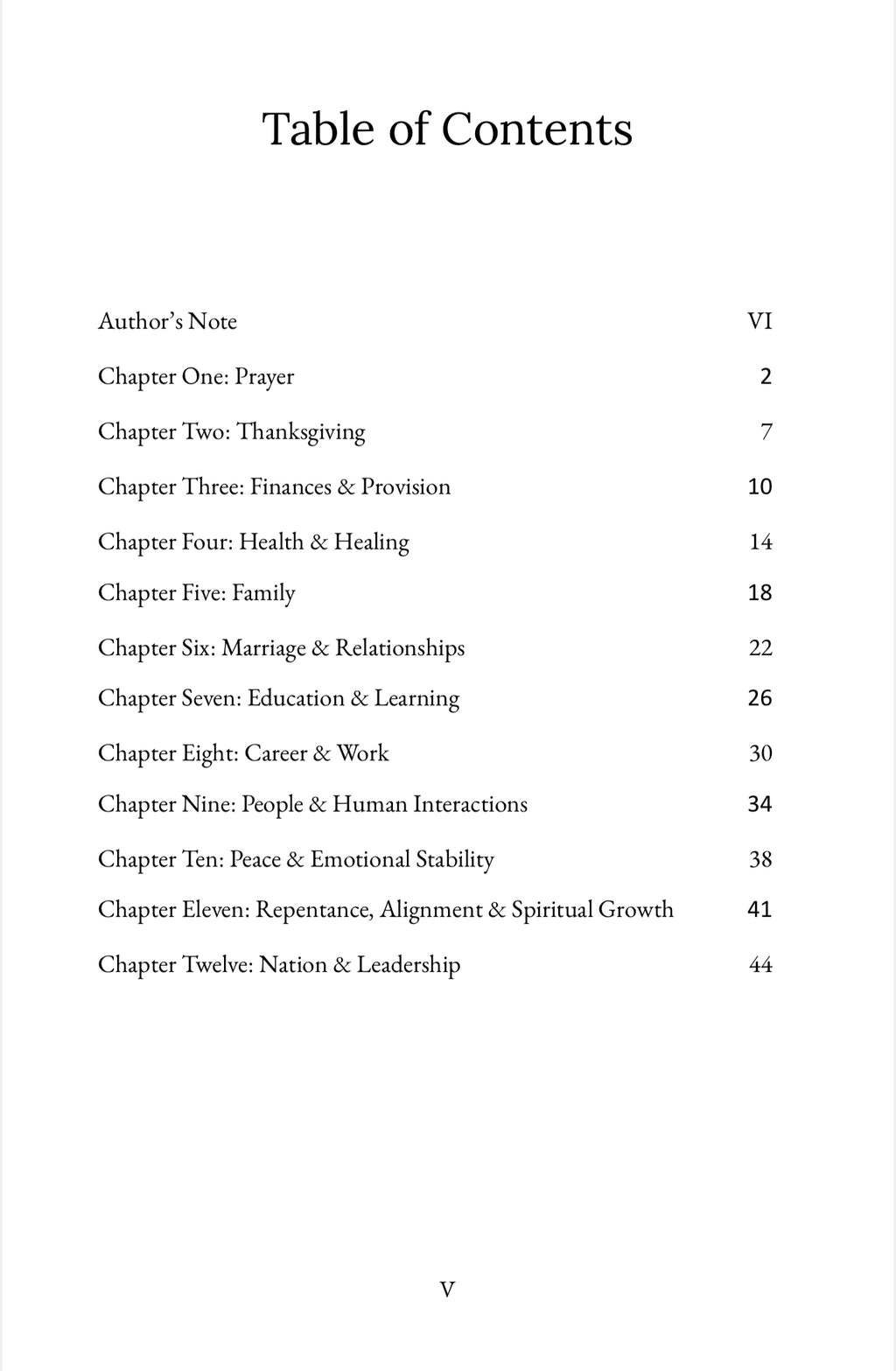 The Prayer Manual Vol. 1