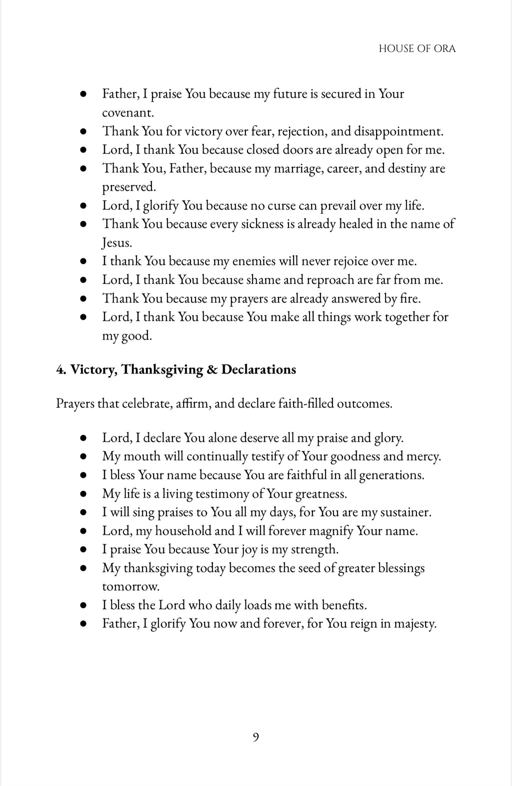 The Prayer Manual Vol. 1