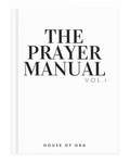 The Prayer Manual Vol. 1